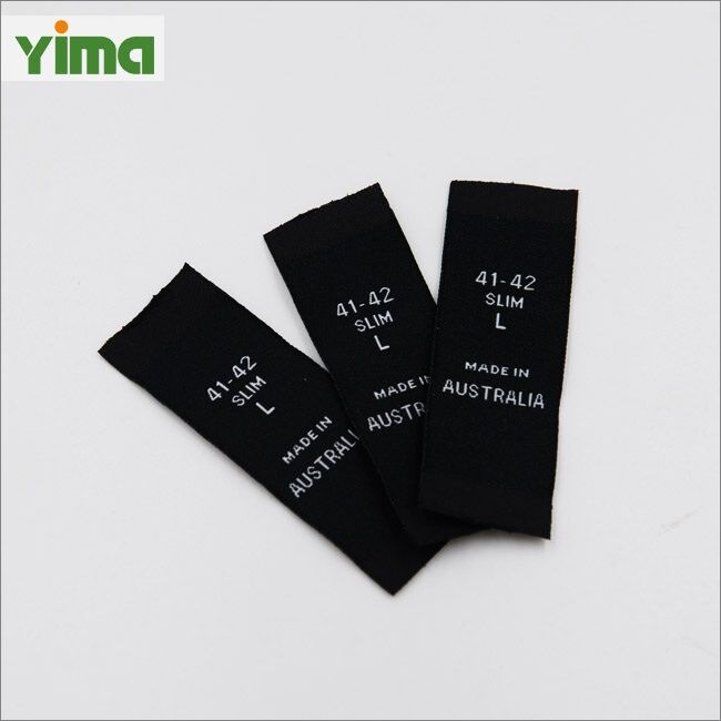 custom woven clothing tags